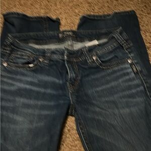 Silver Jeans Dark Blue boot cut mid rise Women's Jeans W30/L31